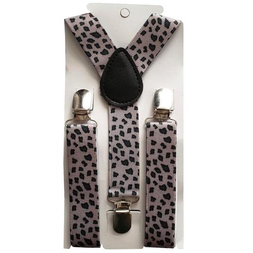 Fako Fashion® - Kinder Bretels - Print - Luipaard - 65cm -, Kinderen en Baby's, Kinderkleding | Overige, Verzenden