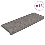 vidaXL Trapmatten zelfklevend 15st sisal-look 65x21x4cm, Verzenden, Nieuw