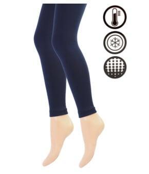 Thermo legging - marineblauw, Kleding | Dames, Leggings, Maillots en Panty's, Verzenden