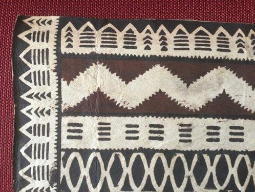 Textiel - 59.5 cm - 44 cm - Tapa doek - Fiji, Antiek en Kunst, Kunst | Niet-Westerse kunst