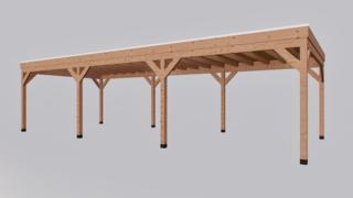 Douglas overkapping 400*1000cm Verando, Tuin en Terras, Overkappingen