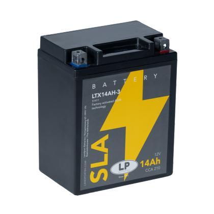 Landport (LP) SLA LTX14AH-3 motor accu 12 volt 14 ah (51411, Motoren, Onderdelen | Overige, Nieuw, Ophalen of Verzenden