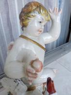 Algora - Manuel Sánchez Algora - sculptuur, Querubin con, Antiek en Kunst