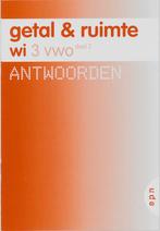 Getal en ruimte 2 wi 3 vwo deel Antwoorden dru 9789011106284, Boeken, Zo goed als nieuw