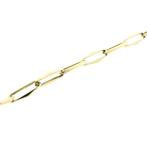 Gouden closed forever armband. (Schakelarmband), Sieraden, Tassen en Uiterlijk, Armbanden, Ophalen of Verzenden, Gebruikt, Overige kleuren