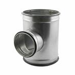 Spiro-SAFE T-stuk Ø 125 mm aftakking Ø 125 mm 90 graden, Doe-het-zelf en Verbouw, Ventilatie en Afzuiging, Ophalen of Verzenden