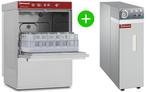 Glazenspoelmachine + Osmose | Mand 400x400 | Afvoerpomp |, Zakelijke goederen, Horeca | Keukenapparatuur, Verzenden, Nieuw in verpakking