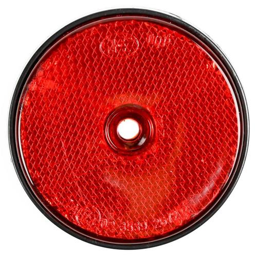 Benson Ronde reflector met schroefbevestiging - 60 mm - r..., Auto diversen, Aanhangwagen-onderdelen, Nieuw, Ophalen of Verzenden