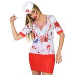 Horror zuster shirt verkleedoutfit - Shirts, Kleding | Dames, Carnavalskleding en Feestkleding, Ophalen of Verzenden, Nieuw
