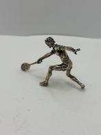 Miniatuur beeldje - NO RESERVE, Argento 925, Tennista -, Antiek en Kunst