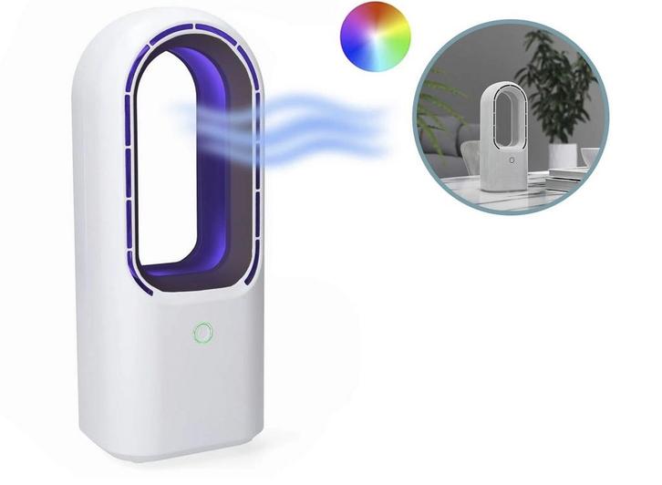 Silvergear Bladloze Ventilator met LED Verlichting - 14 x 11, Witgoed en Apparatuur, Ventilatoren, Nieuw, Verzenden