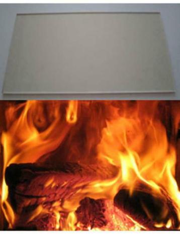Hittebestendig glas, Kachelglas, kaminglas, Stove glass beschikbaar voor biedingen