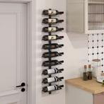 Wandwijnrek van Staal – Verticaal Wijnrek voor 10 Flessen, Huis en Inrichting, Verzenden, Nieuw