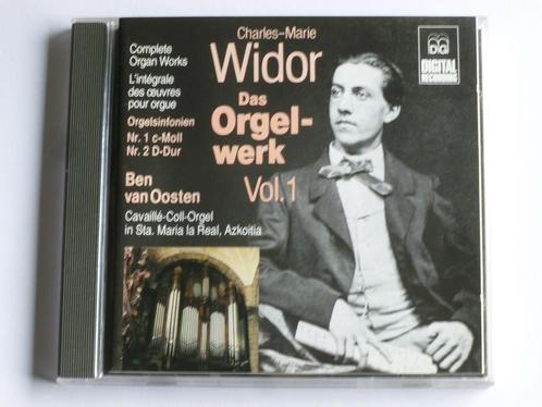 Widor - Das Orgel werk Vol.1 / Ben van Oosten, Cd's en Dvd's, Cd's | Klassiek, Verzenden