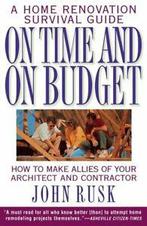 On Time and On Budget: A Home Renovation Survival Guide by, Nieuw, Verzenden