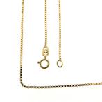 Gouden Venetiaanse schakel ketting | 50 cm (hanger) (hanger), Sieraden, Tassen en Uiterlijk, Kettingen, Ophalen of Verzenden, Gebruikt