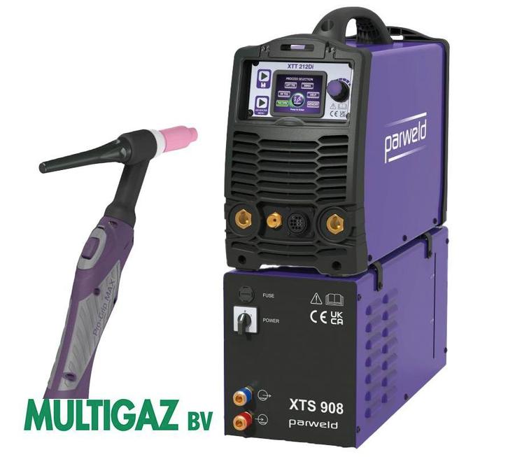 Parweld XTT 212Di TIG AC/DC lasapparaat lasmachine, Doe-het-zelf en Verbouw, Gereedschap | Lasapparaten, Tig, Nieuw, Ophalen of Verzenden
