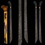 Antieke Pedang Luwuk volle pamor Gubet kris keris krissen, Antiek en Kunst, Kunst | Niet-Westerse kunst, Ophalen of Verzenden