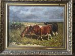 JHL de Haas (1832-1908) - Koeien in de weide, Antiek en Kunst, Kunst | Schilderijen | Klassiek