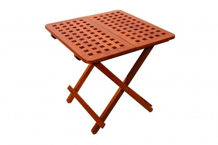 Teak klaptafel Southampton - 60 x 60 x 60 cm - geolied, Watersport en Boten, Accessoires en Onderhoud, Ophalen of Verzenden