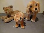 Steiff - steiff - Figuur - Drie knuffeldieren (3) - Haar, Antiek en Kunst, Antiek | Speelgoed