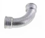 90° L-Koppeling Fitting Rp1 1/2 Binnendraad Lang Gietijzer, Verzenden, Nieuw