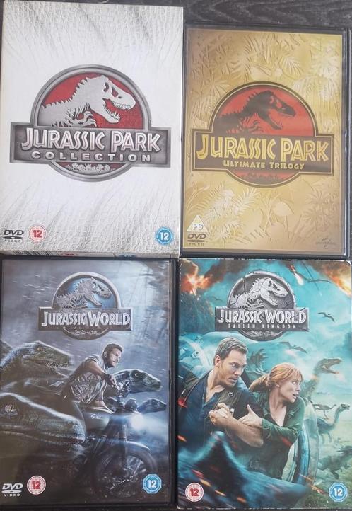 Jurassic Park 1-3 + World 1+2  (5 disc)     Gratis verzenden, Cd's en Dvd's, Dvd's | Tv en Series, Zo goed als nieuw, Boxset, Actie en Avontuur