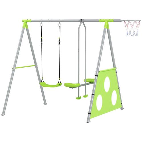 TRUUSK AIYAPLAY 4 In 1 Schommelrek Buitenschommel Met Schomm, Kinderen en Baby's, Speelgoed | Buiten | Zandbakken, Nieuw, Verzenden