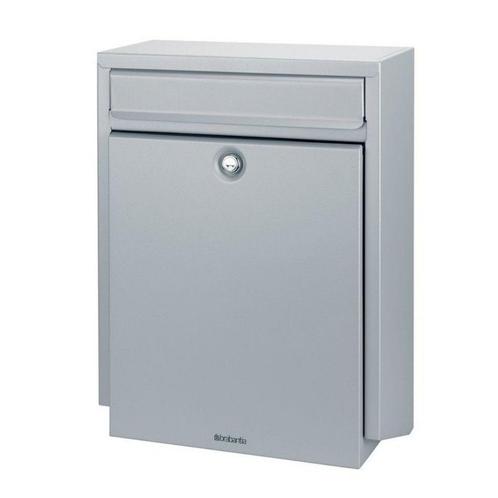 Decayeux D100 wandbrievenbus staal - zilvergrijs, Tuin en Terras, Brievenbussen, Nieuw, Verzenden