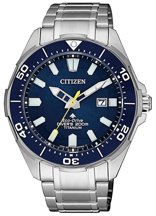 Citizen BN0201-88L Promaster Marine titanium horloge, Sieraden, Tassen en Uiterlijk, Horloges | Heren, Polshorloge, Nieuw, Citizen