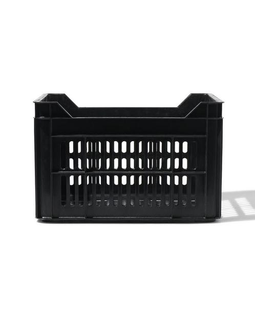 HEMA Fietskrat recycled 30L - zwart, Fietsen en Brommers, Fietsaccessoires | Overige Fietsaccessoires, Nieuw, Verzenden