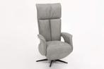 Relaxfauteuil Uitgeest - relaxfauteuils - Zilver, Huis en Inrichting, Nieuw, Stof