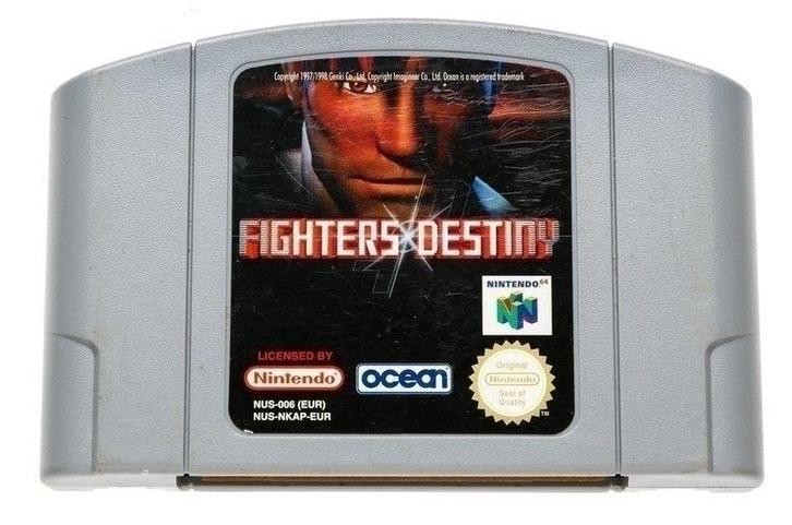 Fighters Destiny [Nintendo 64], Spelcomputers en Games, Games | Nintendo 64, Zo goed als nieuw, Ophalen of Verzenden