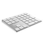 Thredo Bluetooth Numeriek Keypad - Zilver Aluminium, Computers en Software, Toetsenborden, Nieuw, Draadloos, Verzenden