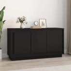 Dressoir Zwart 102cm - Retourdeal - Stijlvol & Voordelig!, Huis en Inrichting, 100 tot 150 cm, Tijdloze uitstraling, Nieuw, Ophalen of Verzenden