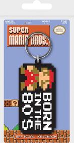 Super Mario born in the 80s Keychain, Spelcomputers en Games, Verzenden, Nieuw