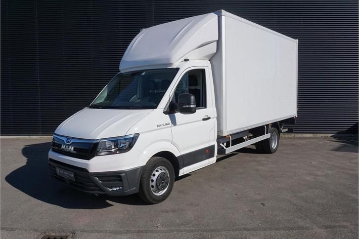 MAN TGE 5.160 | Bakwagen met Laadklep 1000 KG | App-Connect, Auto's, Bestelauto's, Dealer onderhouden, Lease, Overige kleuren