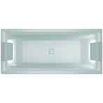 Ligbad Riho Still Square met LED en Hoofdsteun 180x80 cm, Ophalen of Verzenden, Nieuw, Chroom, Bad