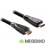 DeLOCK 82739 HDMI kabel 5m met ethernet male / male, Computers en Software, Overige Computers en Software, Nieuw, Verzenden