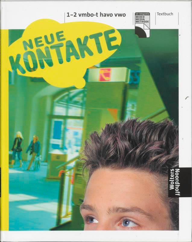 Textbuch 1-2 Vmbo-t havo vwo 2-del ed Neue Kontakte, Boeken, Schoolboeken, Gelezen, Verzenden