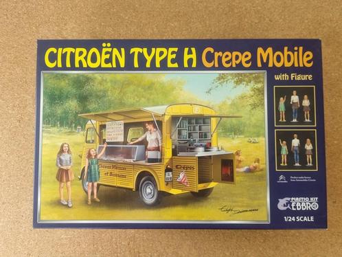Ebbro 25013 Citroën H Crepe Mobile 1:24, Hobby en Vrije tijd, Modelbouw | Auto's en Voertuigen, Verzenden