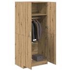 vidaXL Kledingkast 80x52x180 cm bewerkt hout artisanaal, Huis en Inrichting, Kasten | Kledingkasten, Verzenden, Nieuw