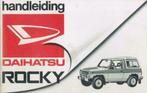 1988 Daihatsu Rocky Instructieboekje Handleiding Nederlands, Auto diversen, Handleidingen en Instructieboekjes, Verzenden