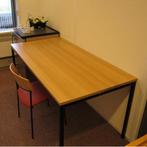 (MDK-103399) Overtoom vergadertafel 160 x 80 cm, Ophalen of Verzenden, Gebruikt