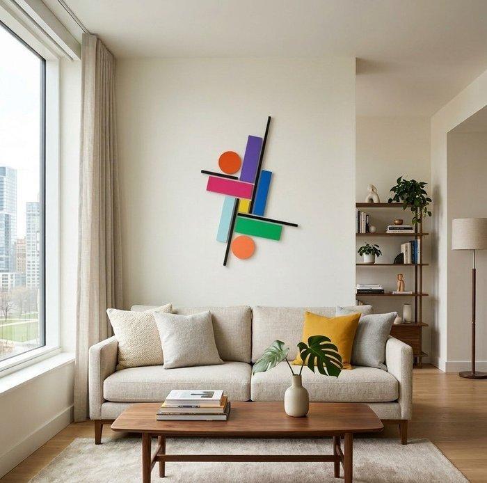 Rubén M Millano G - Chromatic Balance, Antiek en Kunst, Kunst | Designobjecten