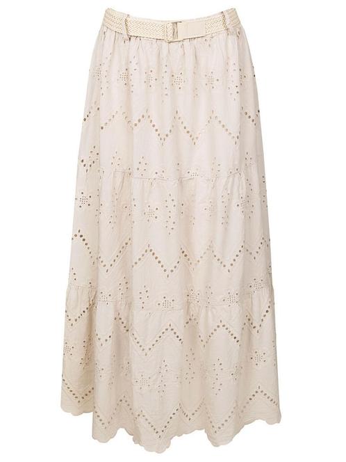 Rok Boho Beige, Kleding | Dames, Rokken, Verzenden