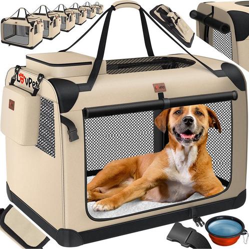 Lovepet - transportbox voor honden  - reisbench -, Dieren en Toebehoren, Honden-accessoires, Verzenden