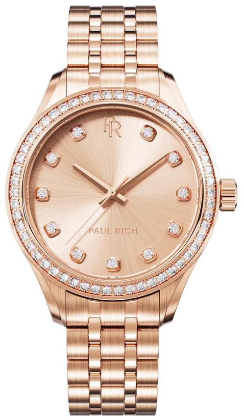 Paul Rich Crystelle All Rose Gold CRY06 dameshorloge, Sieraden, Tassen en Uiterlijk, Horloges | Dames, Staal, Nieuw, Staal, Overige merken