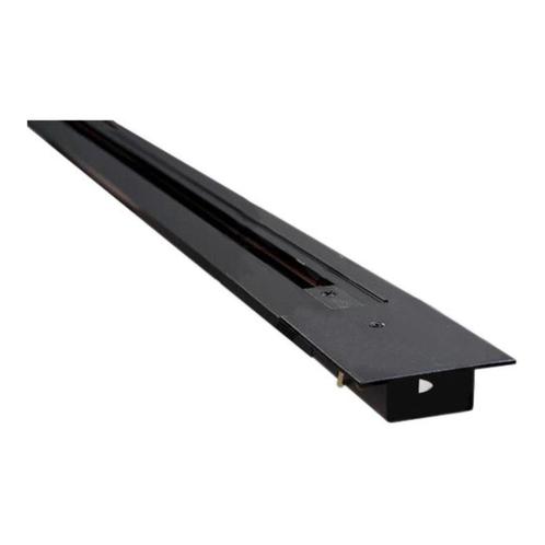 Inbouw 1-Fase Rails 100cm - Zwart, Huis en Inrichting, Lampen | Plafondlampen, Nieuw, Metaal, Ophalen of Verzenden