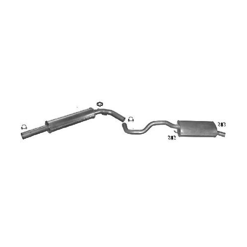 Complete uitlaat Seat Ibiza 1.6 1.8 2.0 1.9, Auto-onderdelen, Uitlaatsystemen, Verzenden